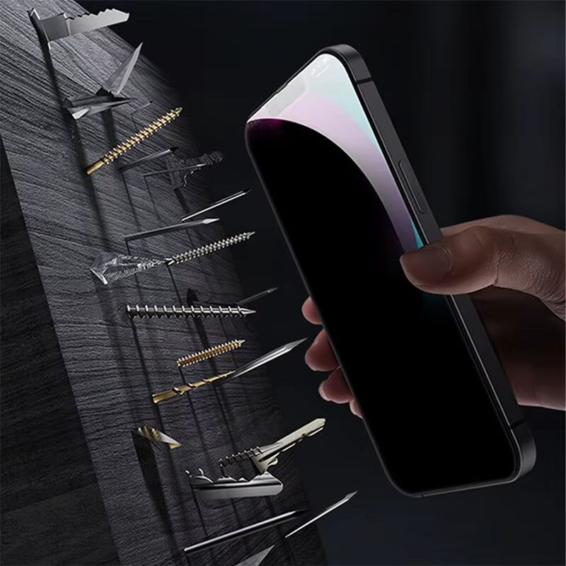 4PCS Privacy Screen Protector for Iphone 14 Pro Max 16 Pro Anti-Spy Glass for Iphone 13 15 12 11 Pro Max 13 Mini Tempered Glass